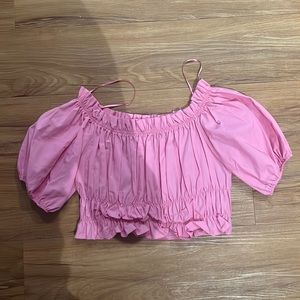 Pink Zara Crop Top